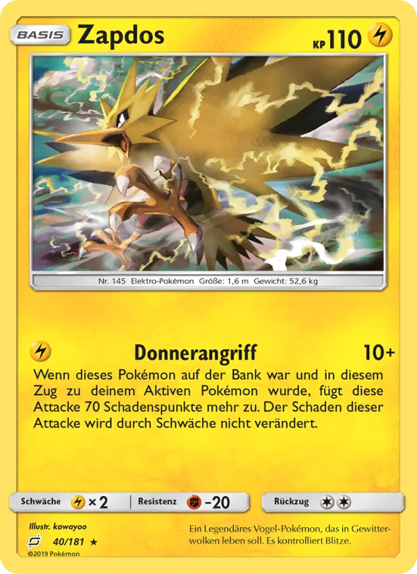 Zapdos #40 — Teams Sind Trumpf