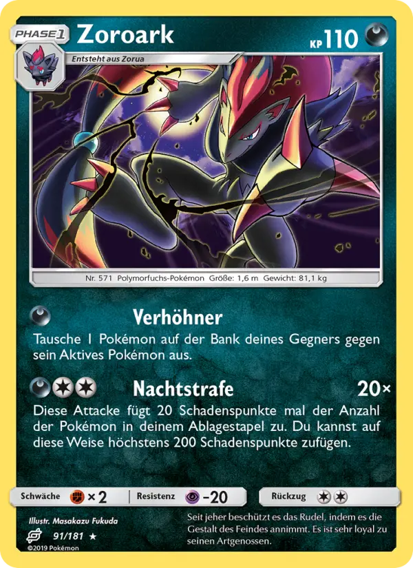 Zoroark #91
