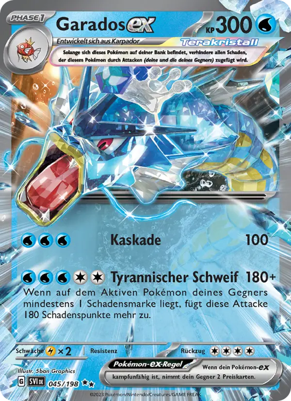 Garados EX #045