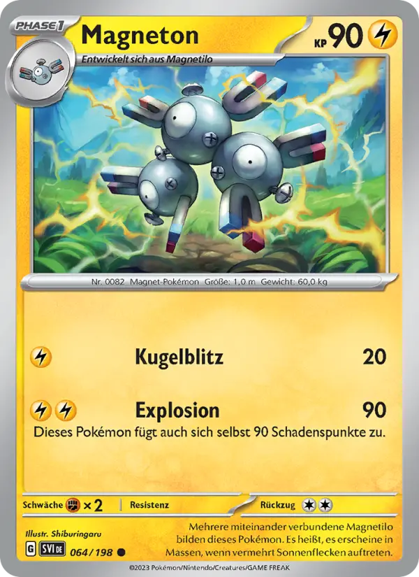 Magneton #064 — Karmesin & Purpur