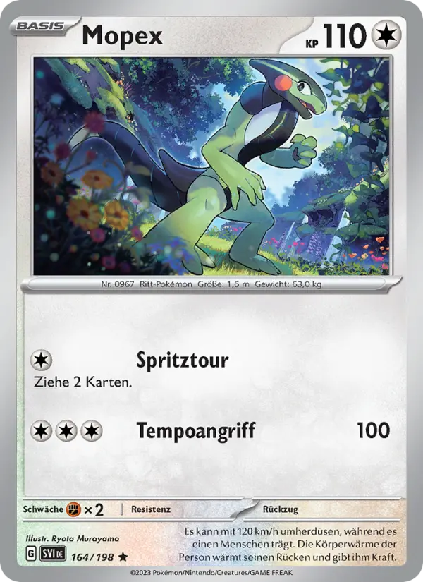 Mopex #164 — Karmesin & Purpur (Reverse Holo)