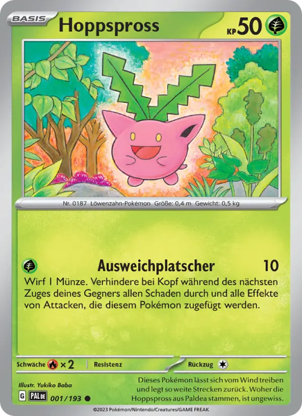 Hoppspross #001