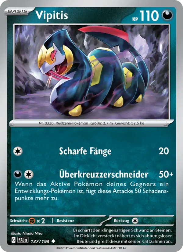 Vipitis #137 — Entwicklungen in Paldea (Reverse Holo)
