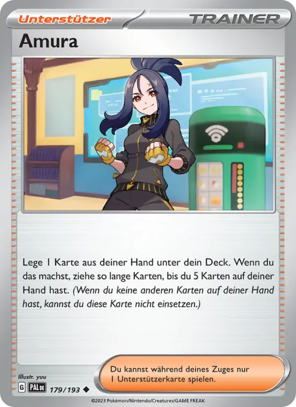 Amura #179 — Entwicklungen in Paldea (Reverse Holo)