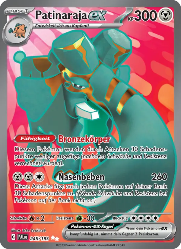 Patinaraja ex #245