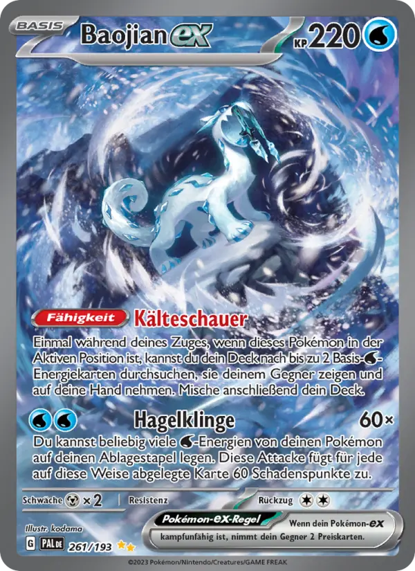 Baojian ex #261 — Entwicklungen in Paldea