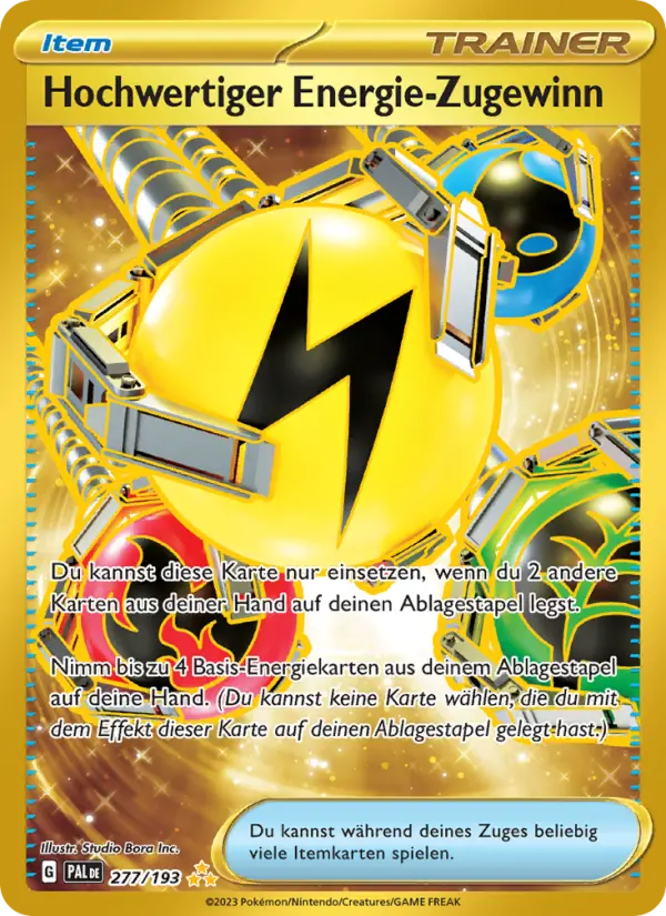 Hochwertiger Energie-Zugewinn #277