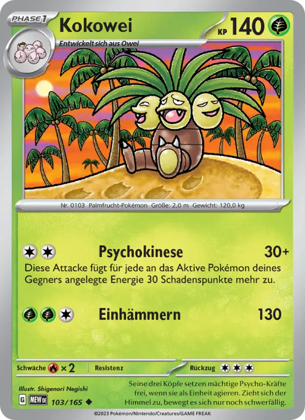 Exeggutor #103