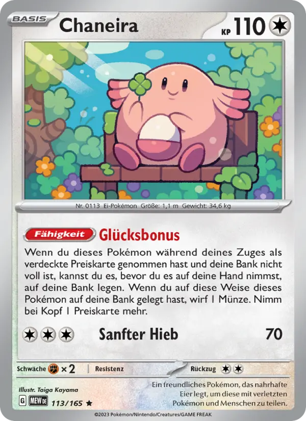 Chansey #113