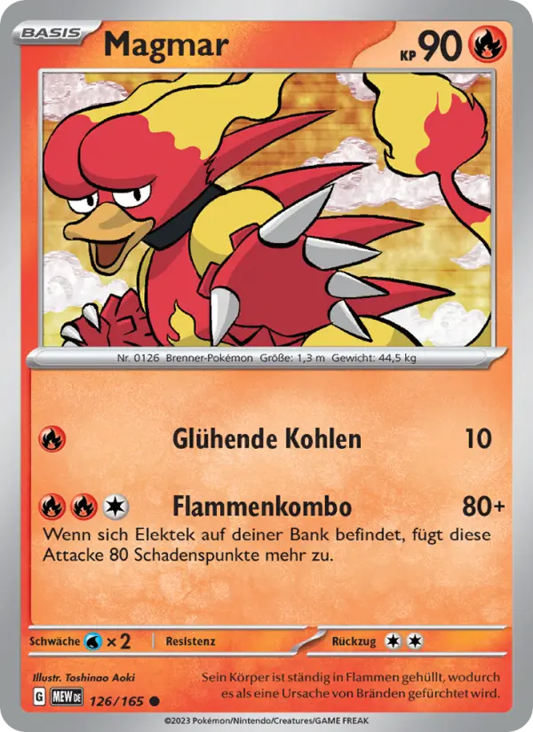 Magmar #126