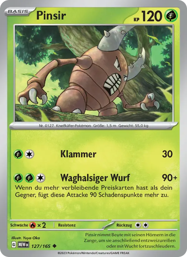 Pinsir #127