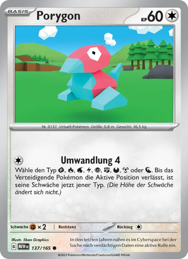Porygon #137