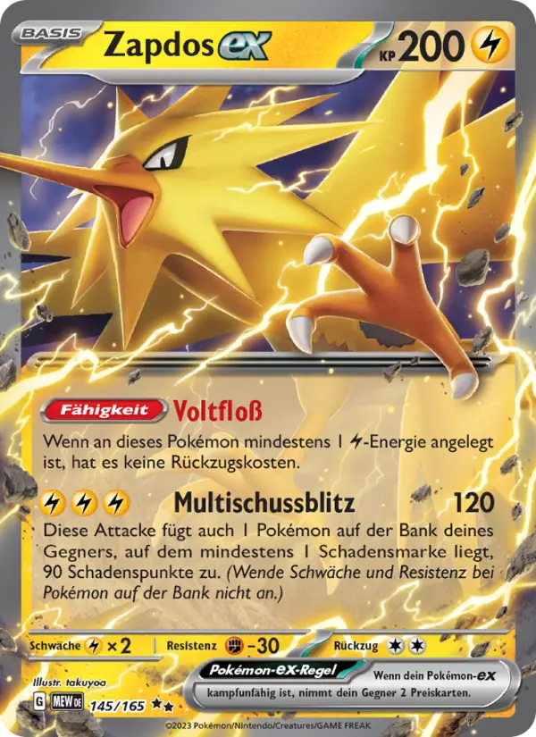 Zapdos ex #145