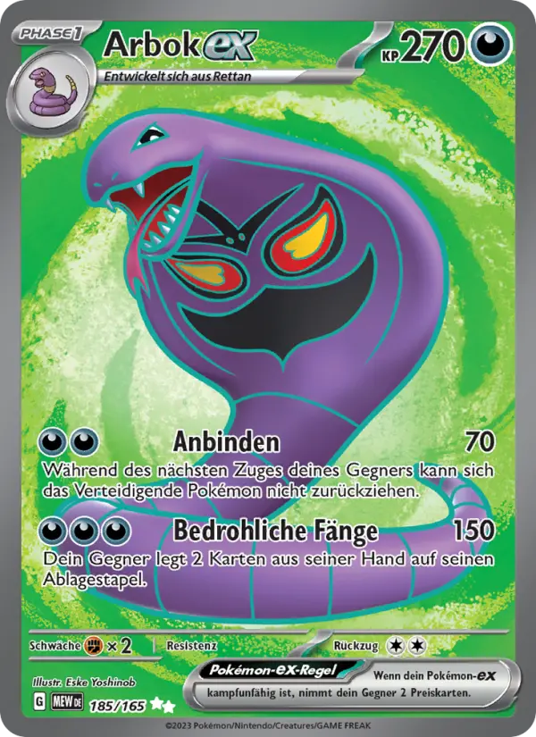 Arbok ex #185