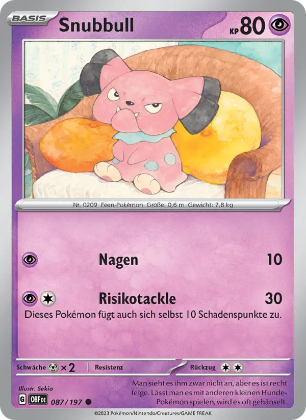 Snubbull #087
