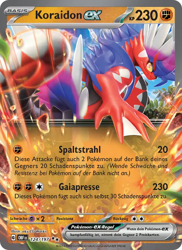 Koraidon ex #124
