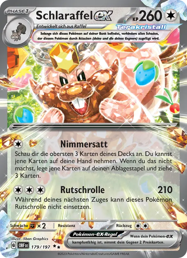 Schlaraffel ex #179 — Obsidian Flammen
