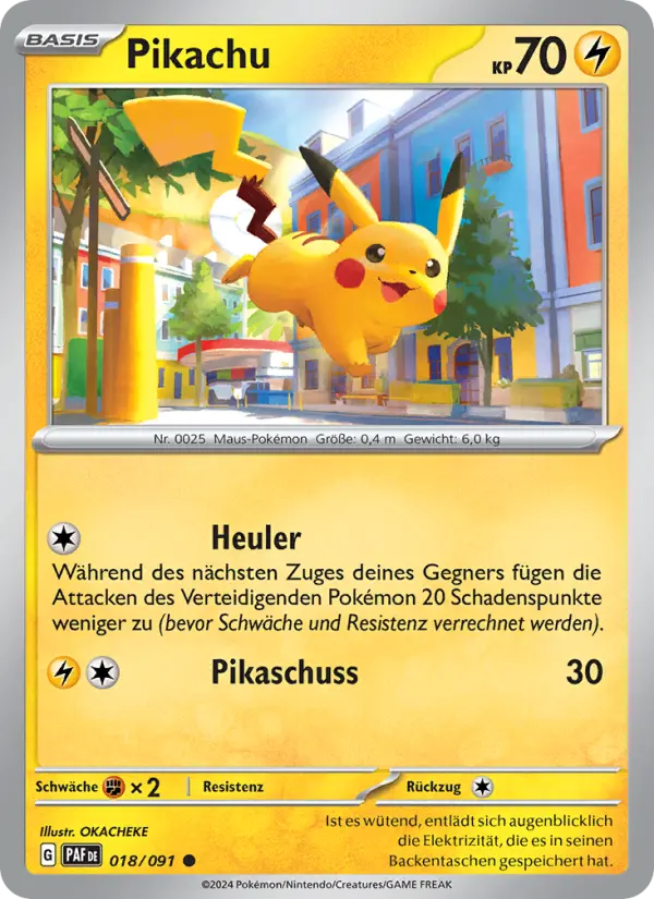 Pikachu #018