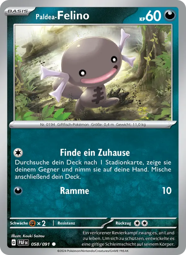 Paldea-Felino #058 — Paldeas Schicksale (Reverse Holo)