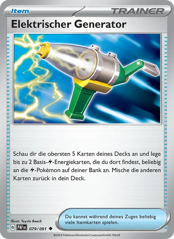Elektrischer Generator #079