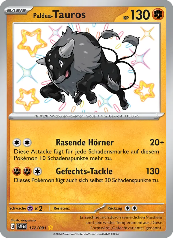 Paldea-Tauros #172