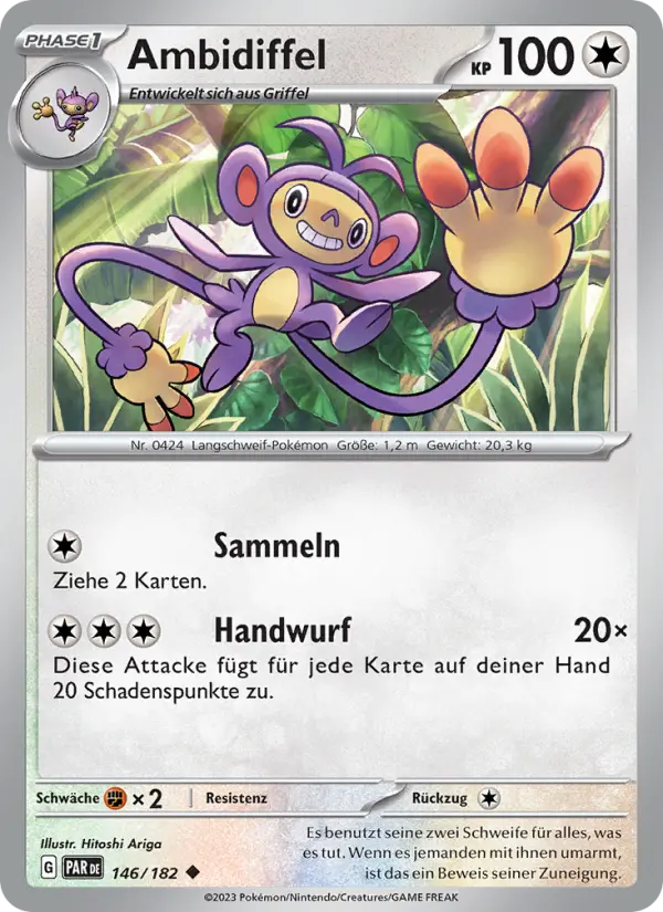 Ambidiffel #146 — Paradoxrift (Reverse Holo)