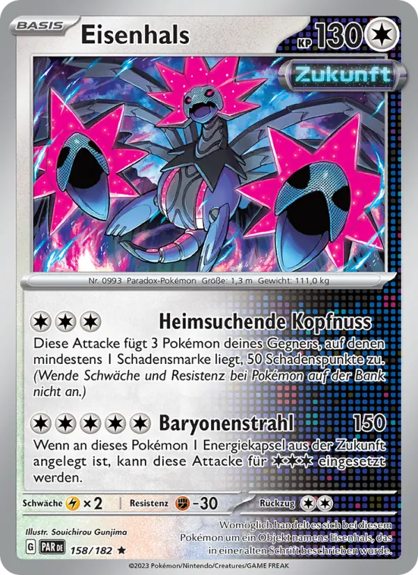 Eisenhals #158 — Paradoxrift (Reverse Holo)