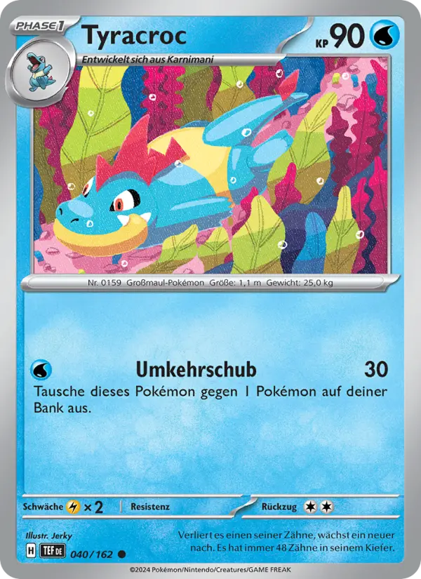 Tyracroc #040 — Gewalten der Zeit (Reverse Holo)