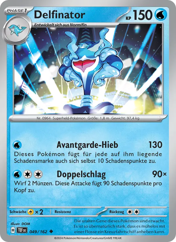 Delfinator #049 — Gewalten der Zeit (Reverse Holo)