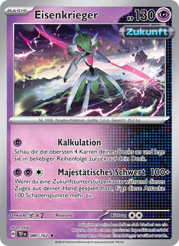 Eisenkrieger #080 — Gewalten der Zeit (Reverse Holo)