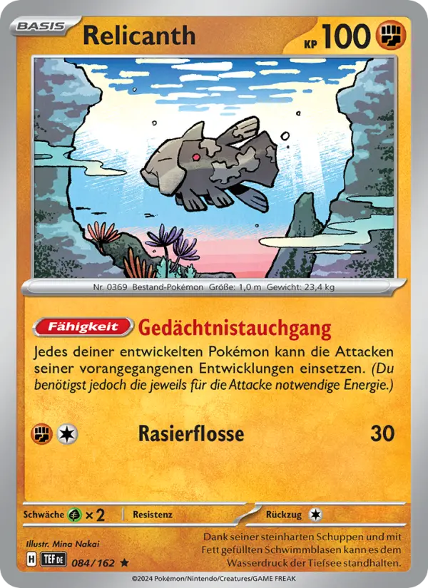 Relicanth #084