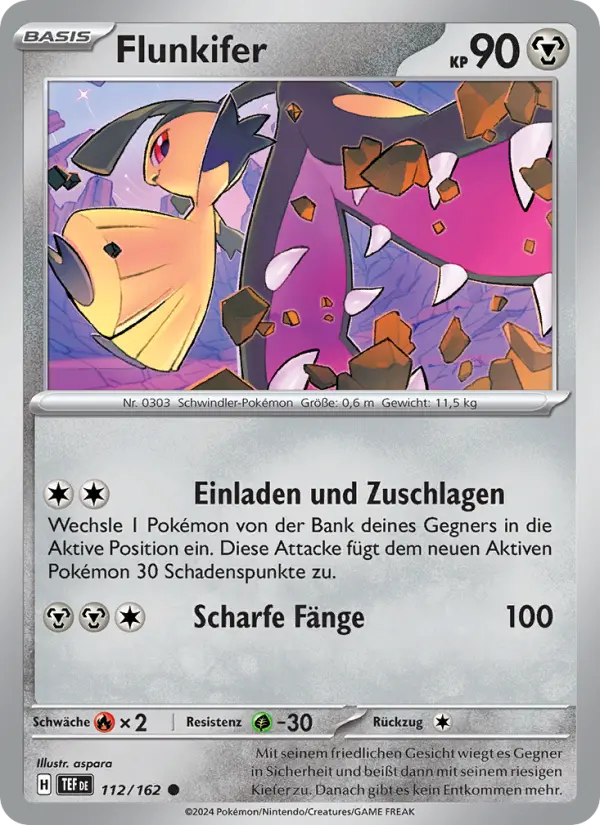 Flunkifer #112 — Gewalten der Zeit (Reverse Holo)