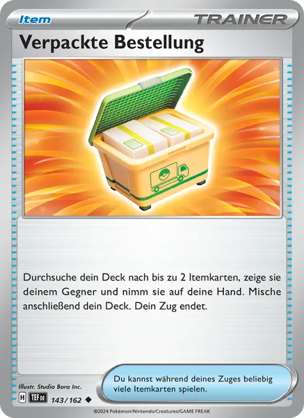 Verpackte Bestellung #143 — Gewalten der Zeit (Reverse Holo)