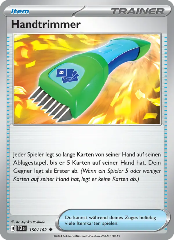 Handtrimmer #150 — Gewalten der Zeit (Reverse Holo)