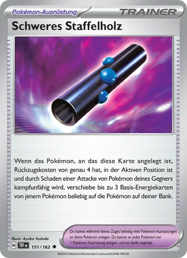 Schweres Staffelholz #151