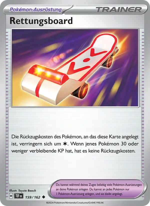 Rettungsboard #159 — Gewalten der Zeit (Reverse Holo)