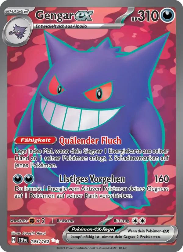 Gengar ex #193 — Gewalten der Zeit