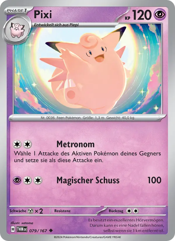 Pixi #079 — Maskerade im Zwielicht (Reverse Holo)