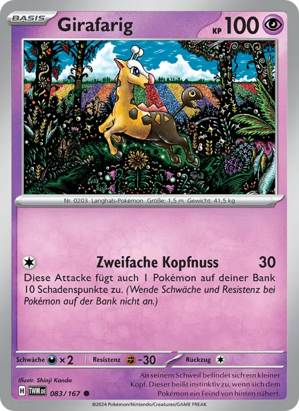 Girafarig #083