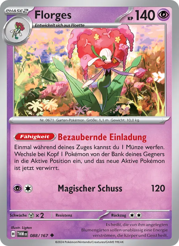 Florges #088 — Maskerade im Zwielicht