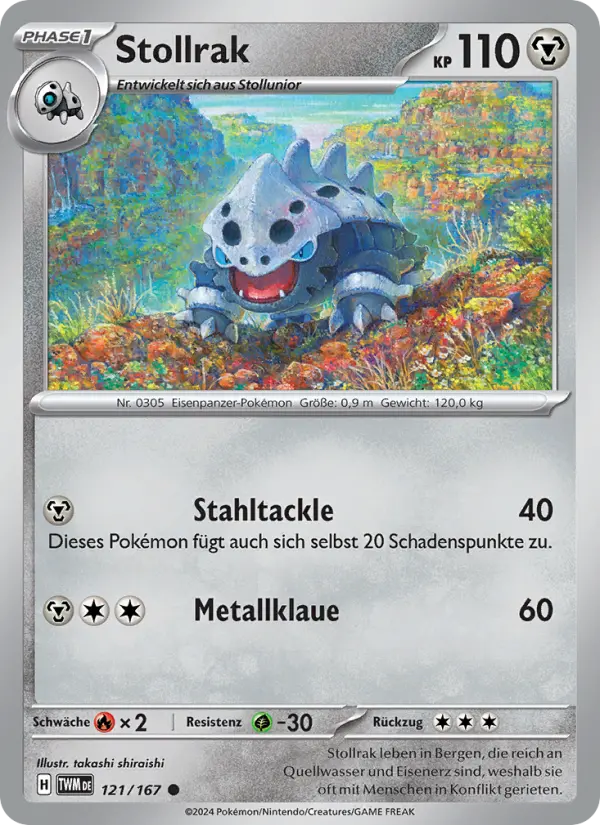 Stollrak #121 — Maskerade im Zwielicht (Reverse Holo)