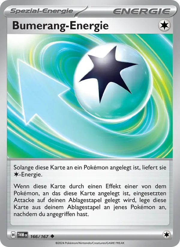 Bumerang-Energie #166 — Maskerade im Zwielicht (Reverse Holo)