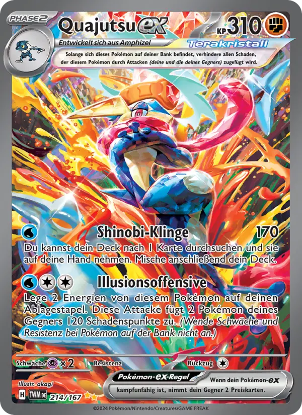 Greninja EX #214