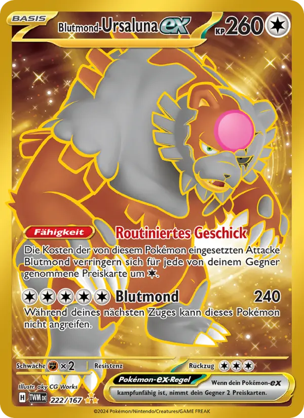 Bloodmoon Ursaluna ex #222