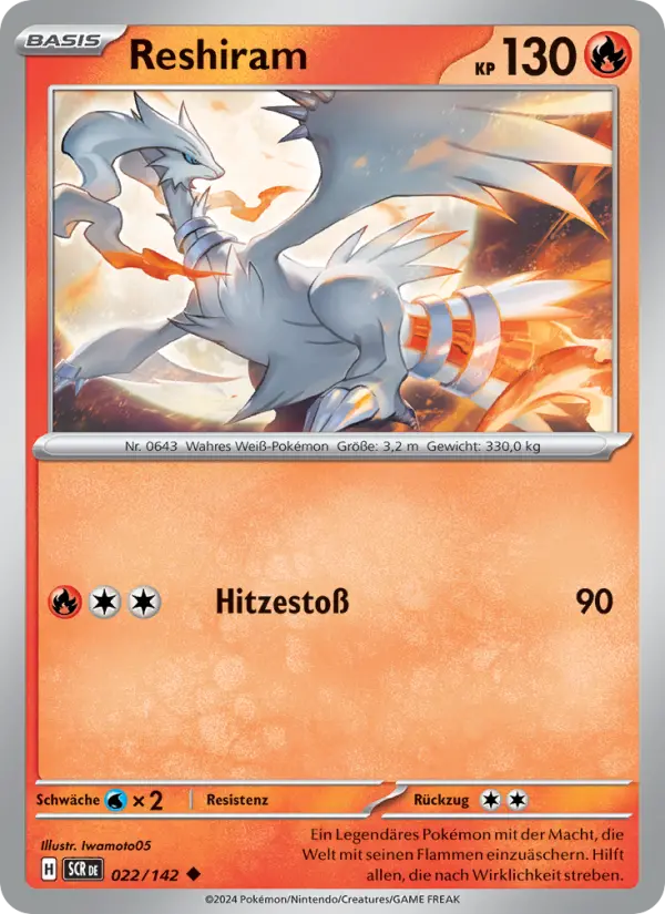 Reshiram #022