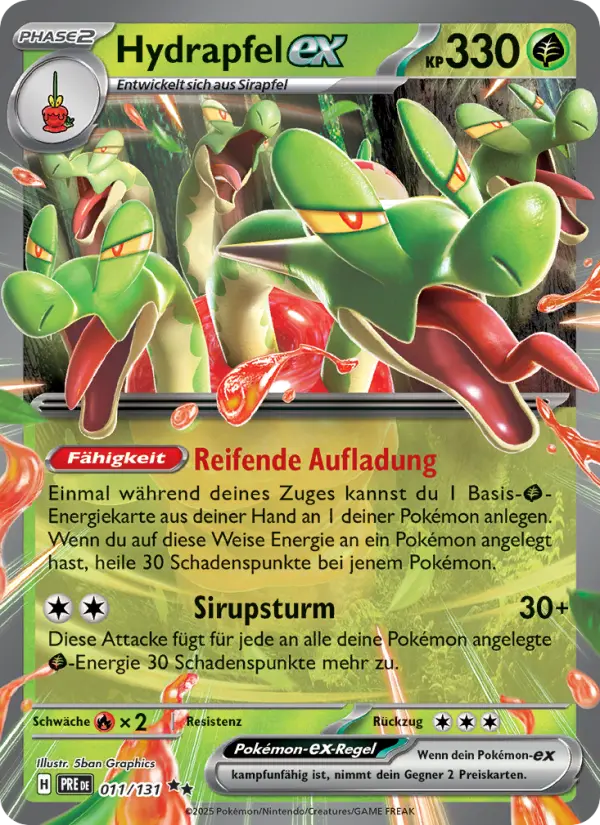 Hydrapfel ex #011 — Prismatische Entwicklungen