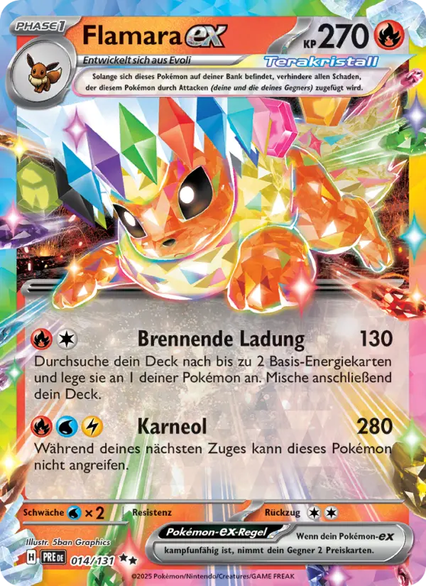 Flareon ex #014