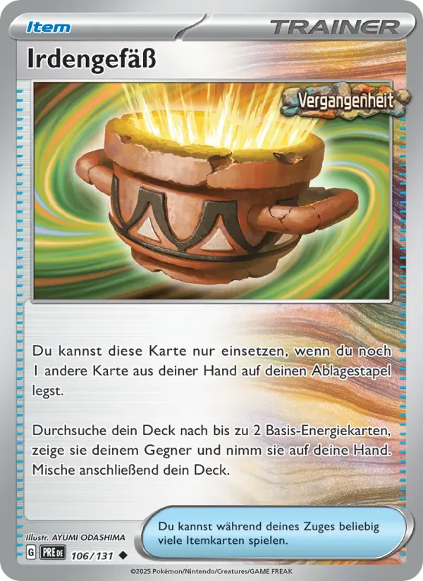 Irdengefäß #106