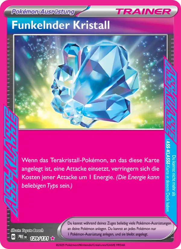 Funkelnder Kristall #129