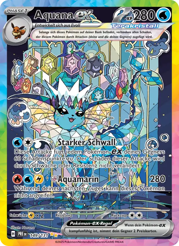 Vaporeon ex #149